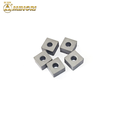 কঠোরতা 12.7*12.7*6.5mm চিয়ান সিও মেশিন টংস্টেন কার্বাইড সন্নিবেশ / টংস্টেন কার্বাইড পাথর কাটার জন্য টিপস
