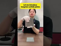 টংস্টেন সিমেন্টেড কার্বাইড পরিধান প্রতিরোধী প্লেট / ব্লক / বার কাটার সরঞ্জাম জন্য